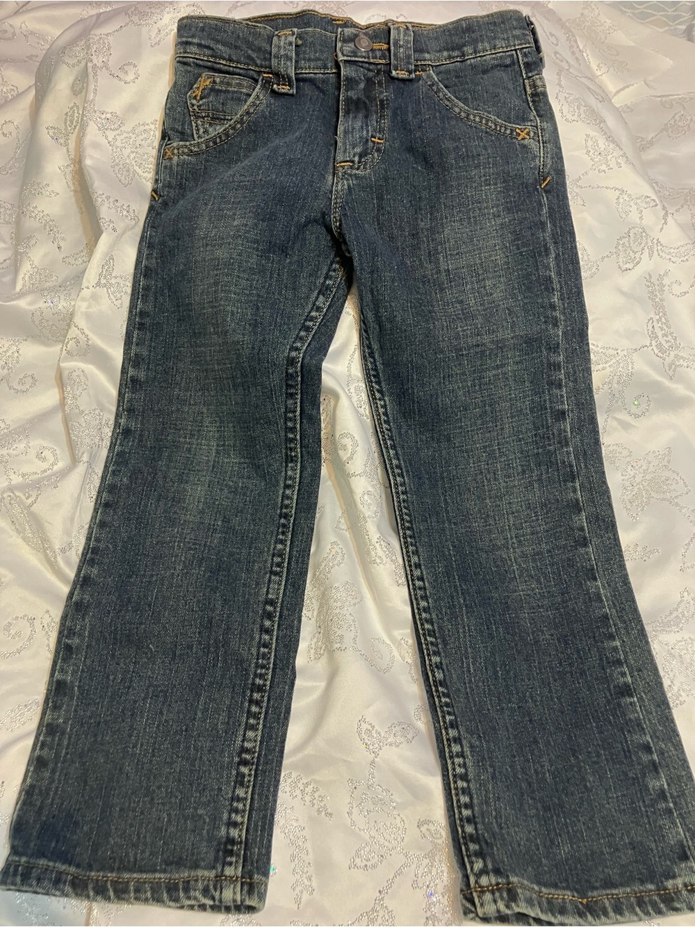 Wrangler Kids Boot Cut Jeans - Dark Blue